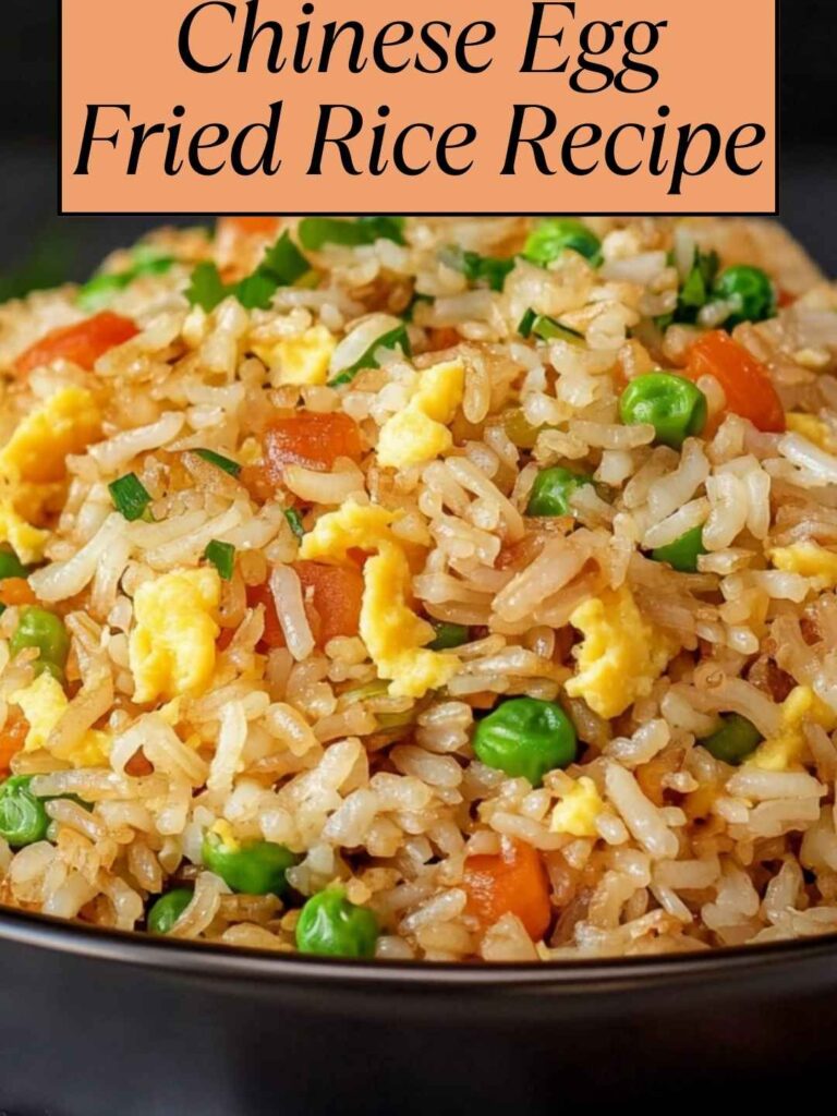 Chinese Egg Fried Rice Recipe