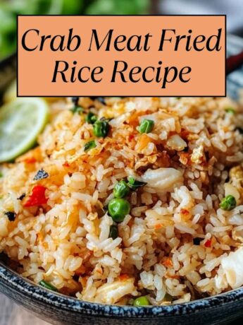 Crab Meat Fried Rice Recipe