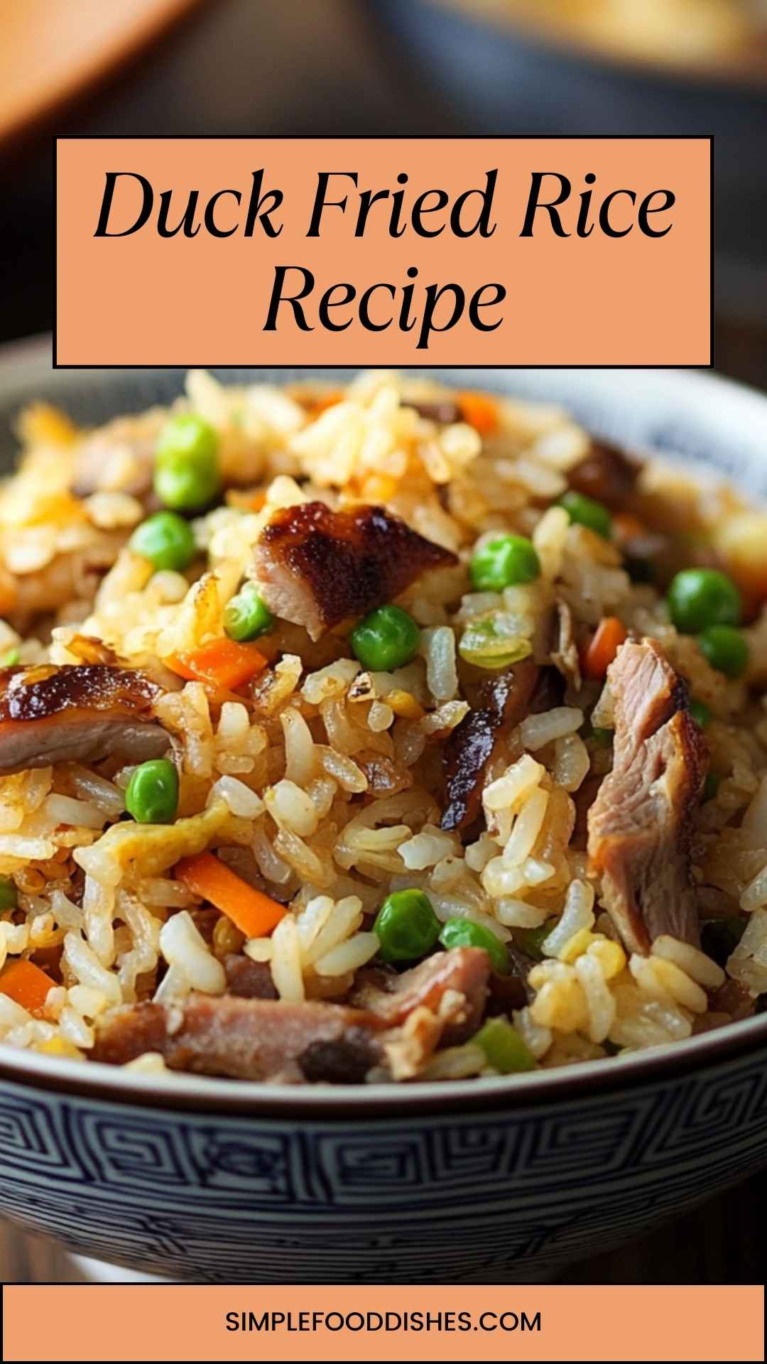 Duck Fried Rice Recipe - Simple Food Dishes