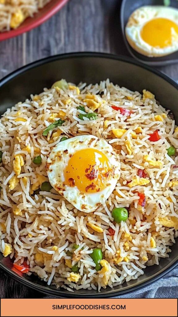 Indian Egg Fried Rice Copycat Recipe