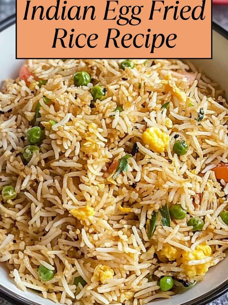 Indian Egg Fried Rice Recipe