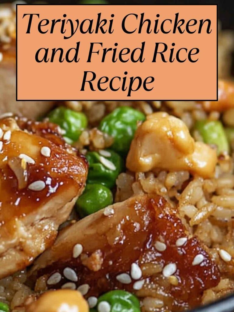 Teriyaki Chicken and Fried Rice Recipe