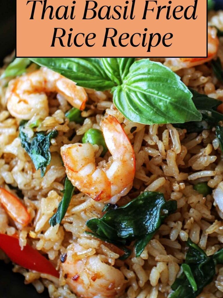 Thai Basil Fried Rice Recipe