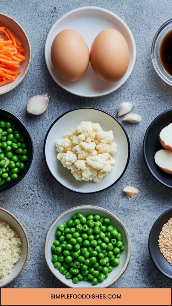 Cauliflower Chicken Fried Rice Copycat Recipe