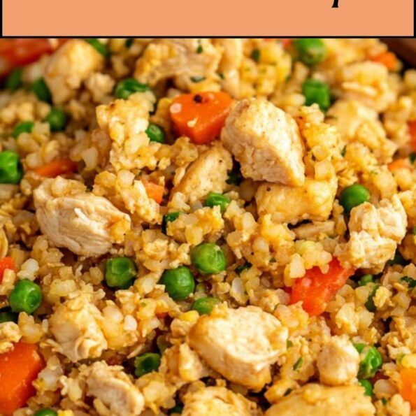 Cauliflower Chicken Fried Rice Recipe