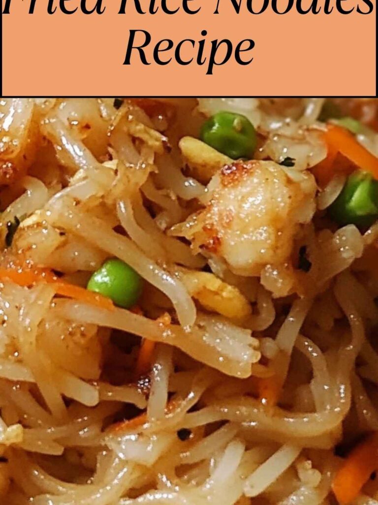 Fried Rice Noodles Recipe