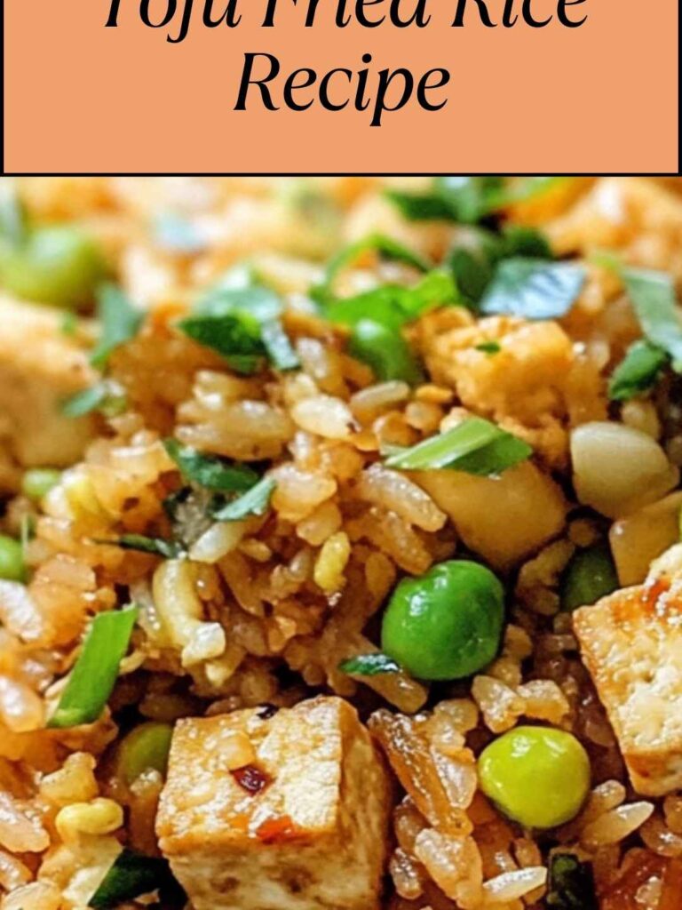 Tofu Fried Rice Recipe