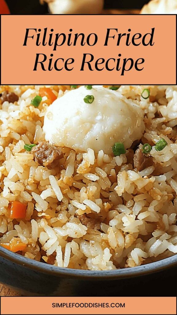 Filipino Fried Rice Recipe