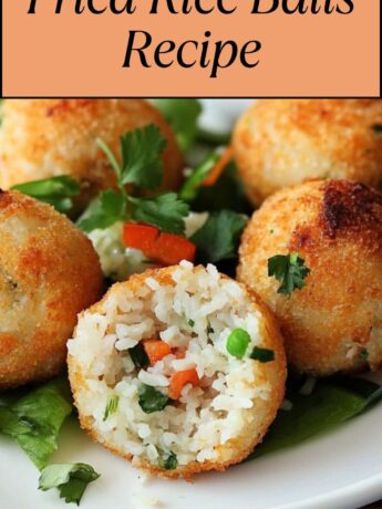 Fried Rice Balls Recipe