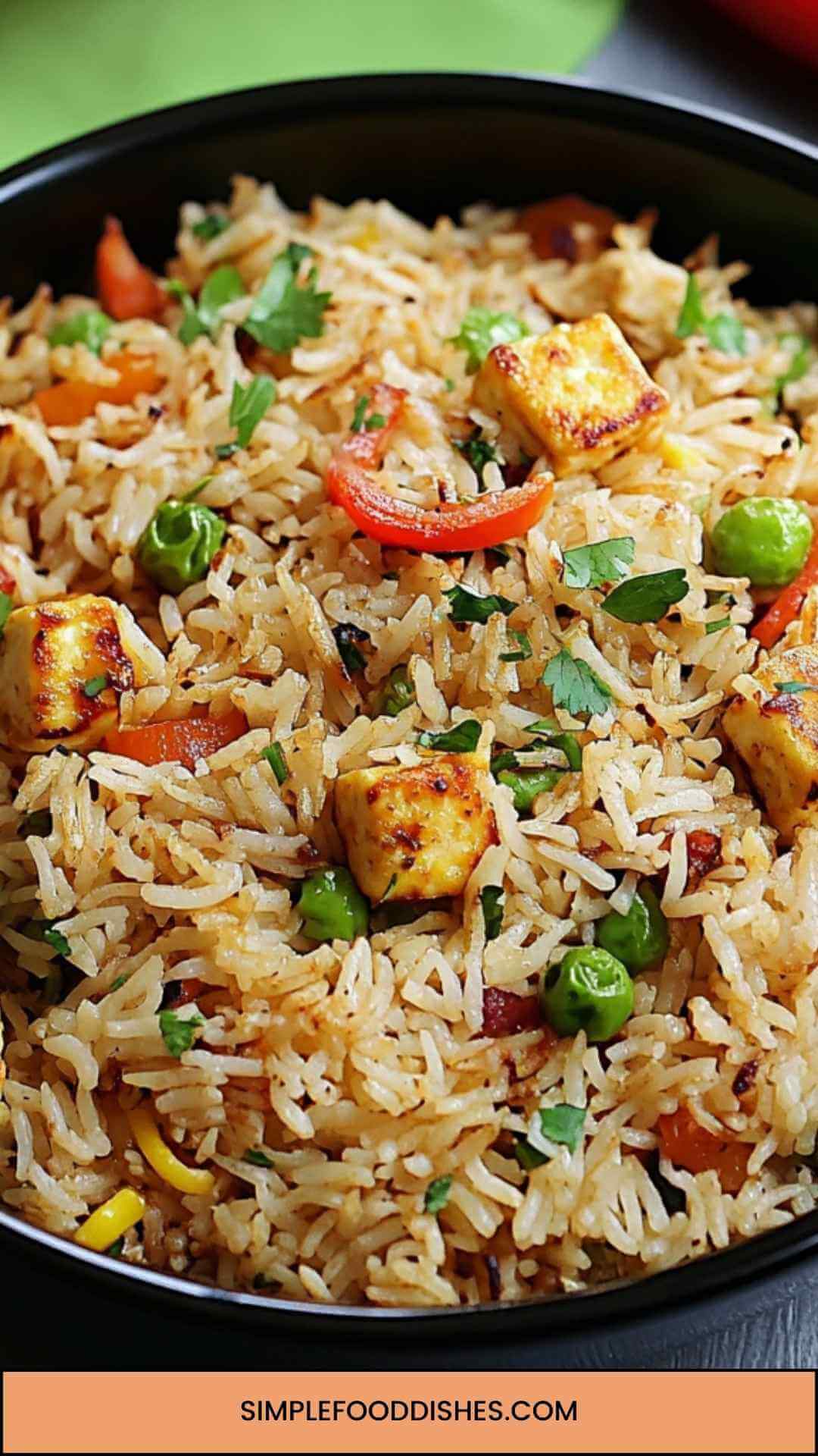 Best Paneer Fried Rice Recipe