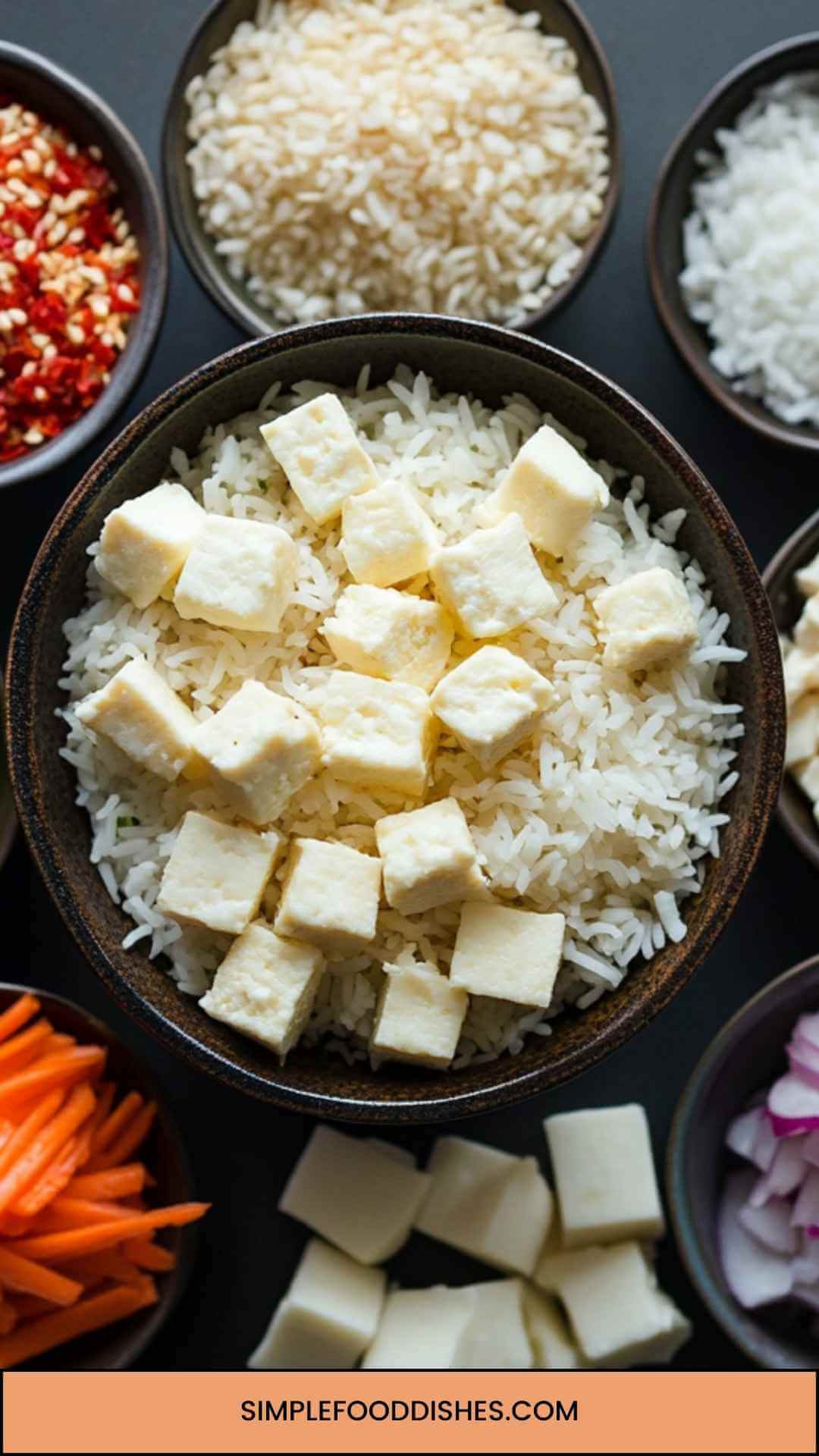 Paneer Fried Rice Copycat Recipe