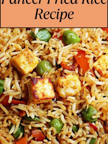 Paneer Fried Rice Recipe