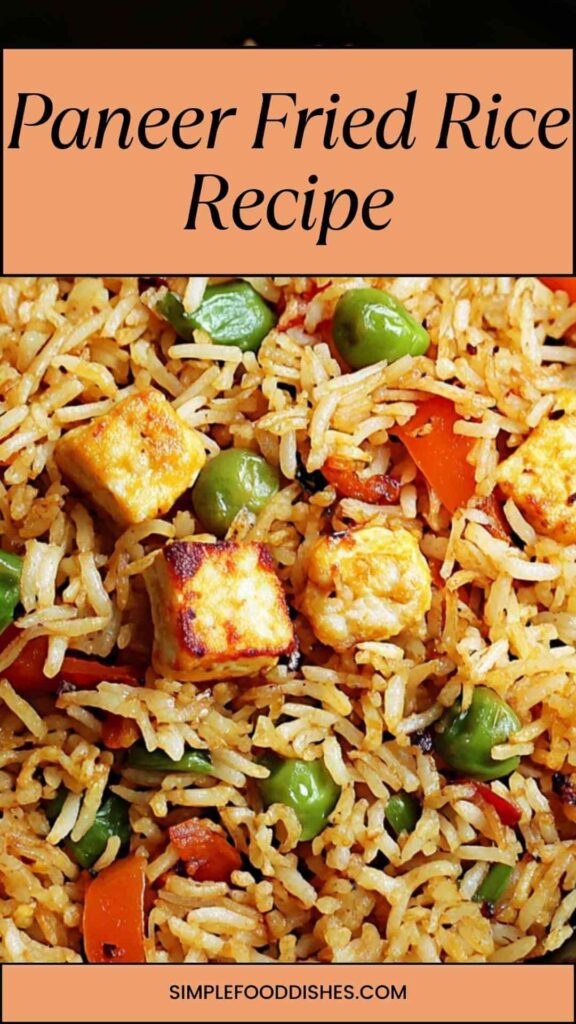 Paneer Fried Rice Recipe