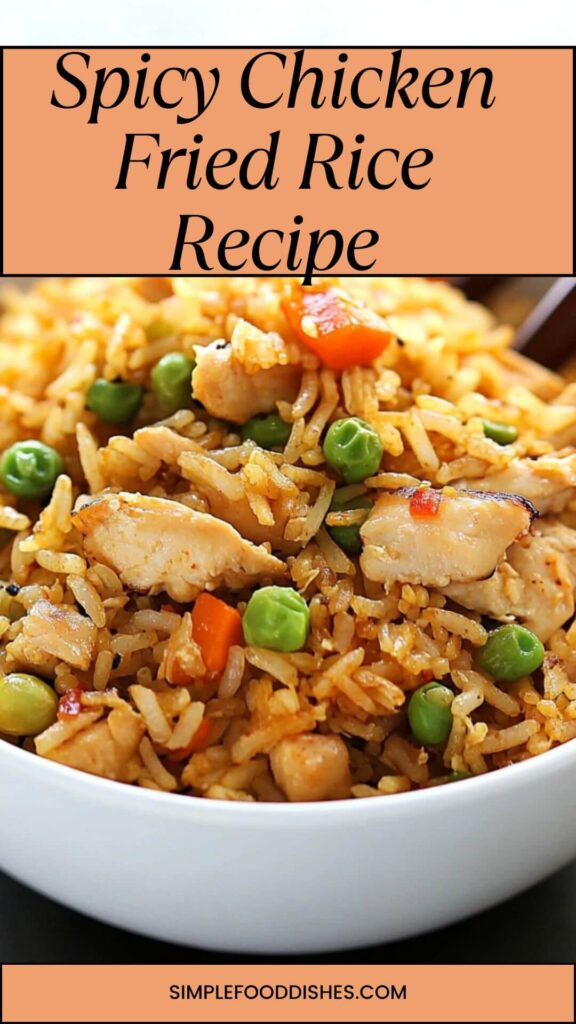 Spicy Chicken Fried Rice Recipe