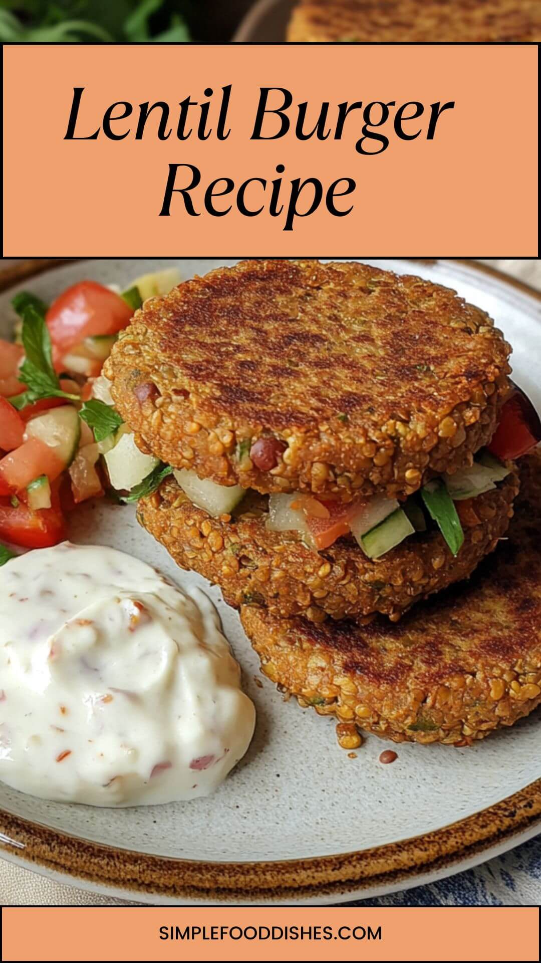 Lentil Burger Recipe