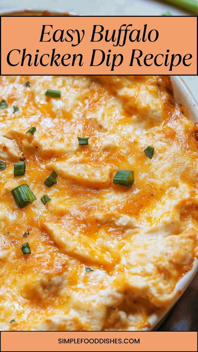Easy Buffalo Chicken Dip Recipe