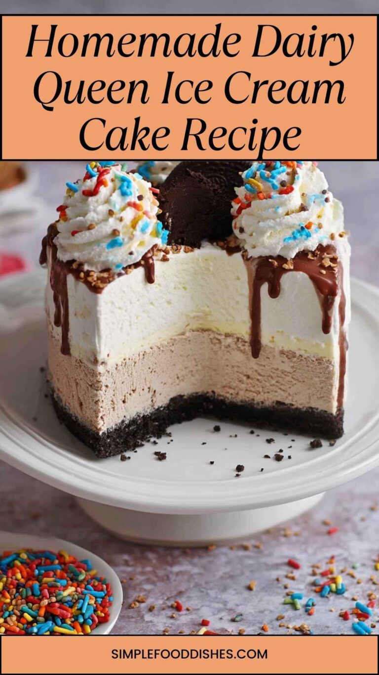 Homemade Dairy Queen Ice Cream Cake Recipe