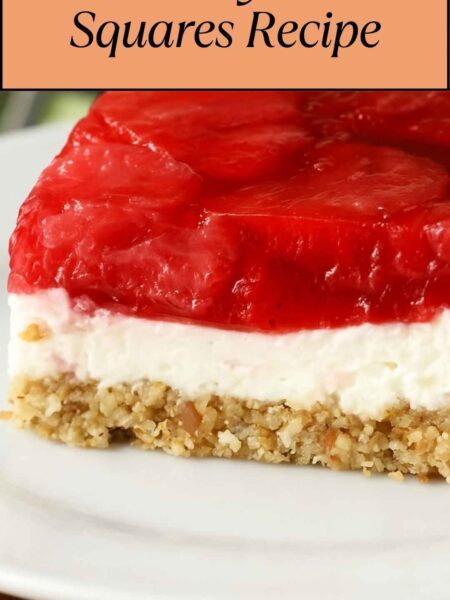 Strawberry Pretzel Squares Recipe