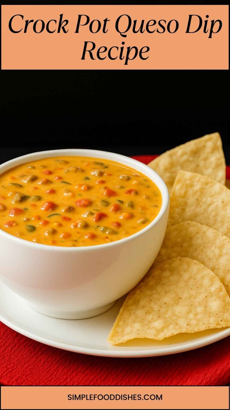 Crock Pot Queso Dip Recipe