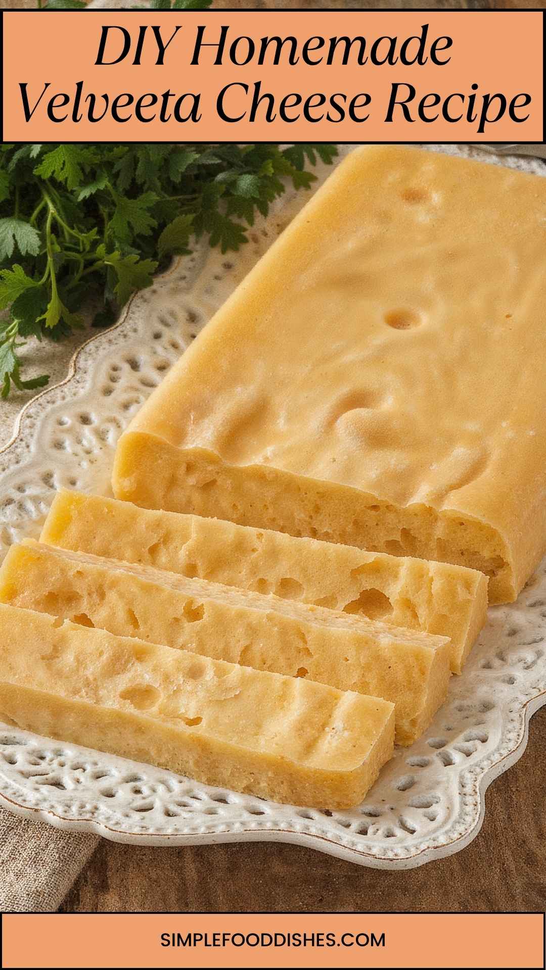 DIY Homemade Velveeta Cheese Recipe DIY Homemade Velveeta Cheese Recipe