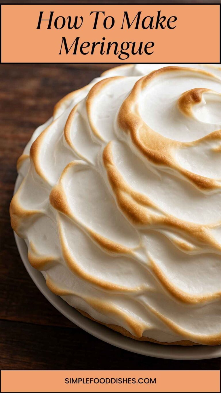 How To Make Meringue