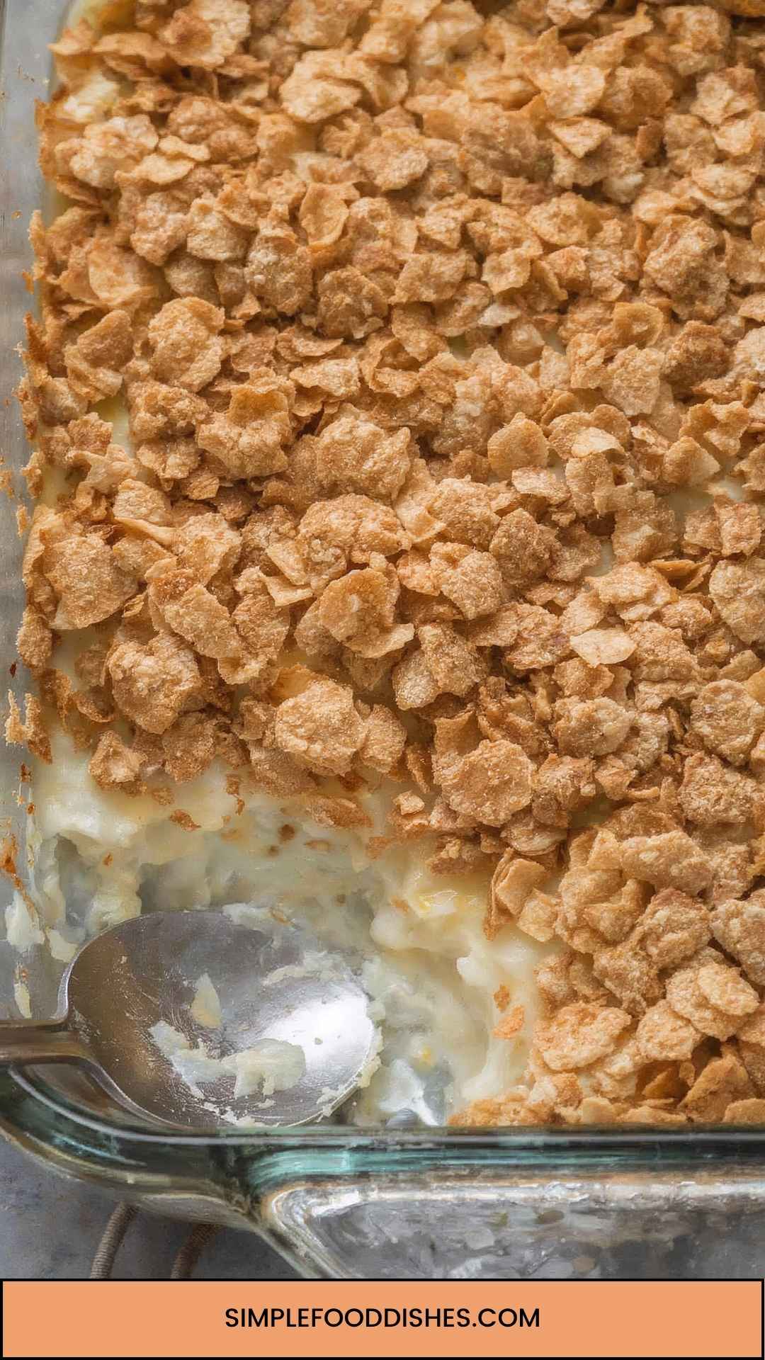Best Cheesy Potato Cornflake Casserole Recipe Best Cheesy Potato Cornflake Casserole Recipe