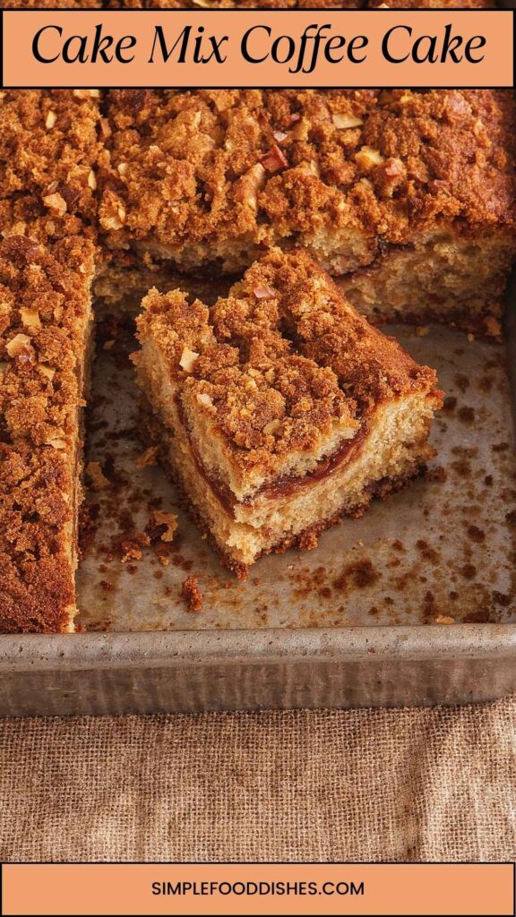 Cake Mix Coffee Cake