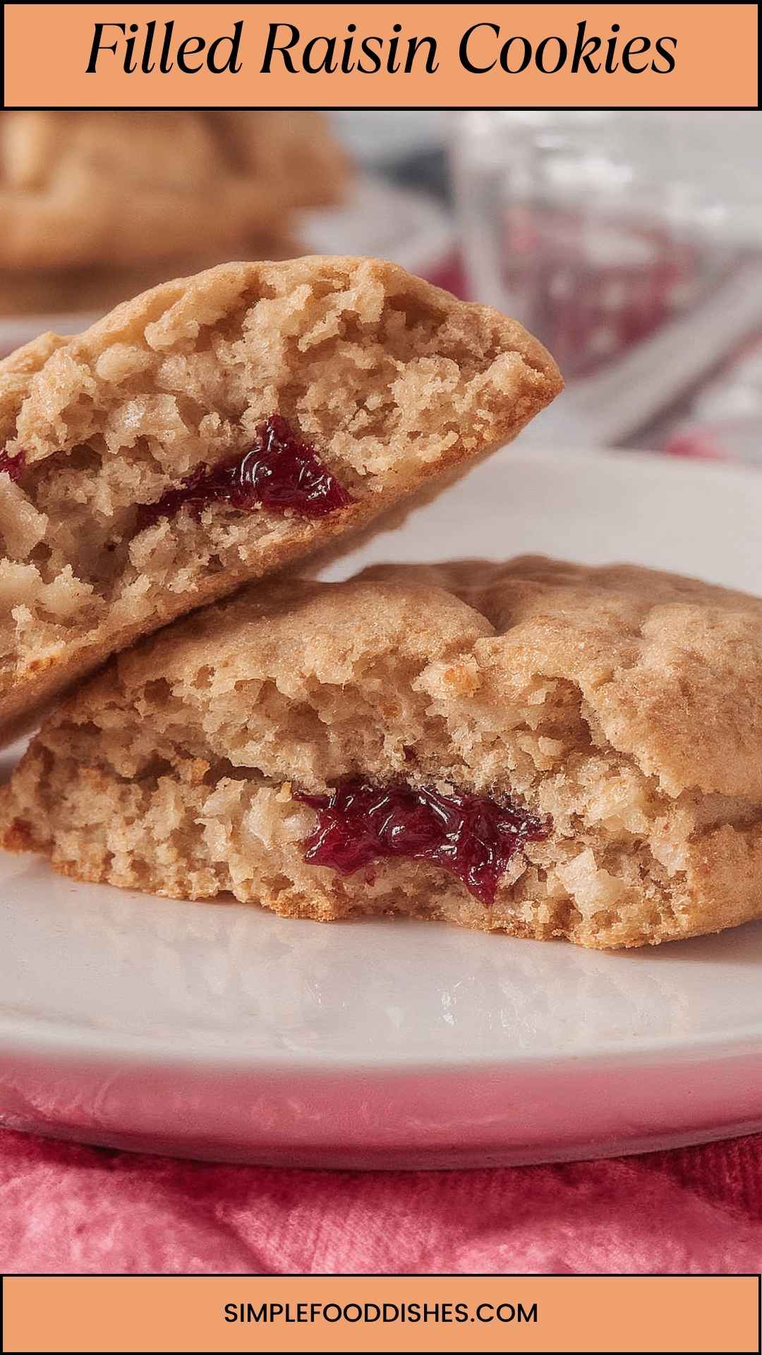 Filled Raisin Cookies