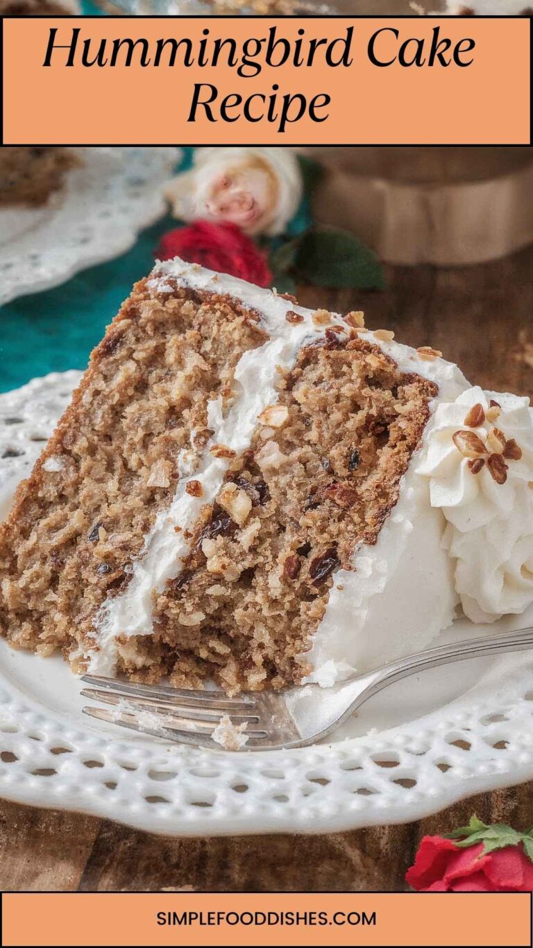 Hummingbird Cake Recipe