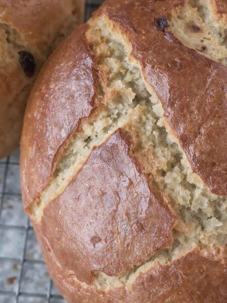Paska Bread Ukrainian Or Polish Easter Bread