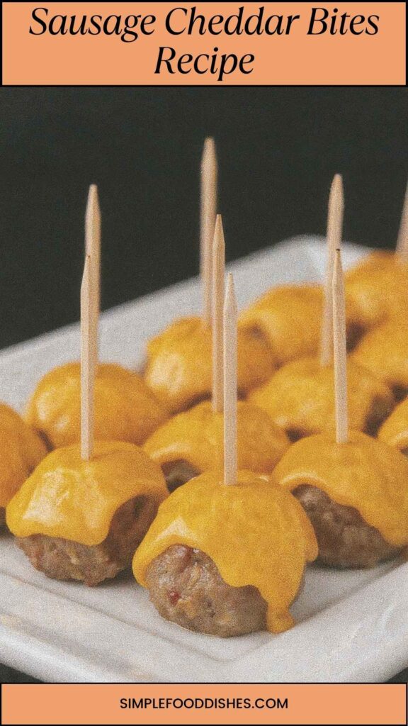 Sausage Cheddar Bites Recipe