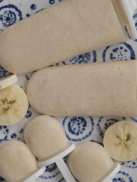 Banana Popsicles