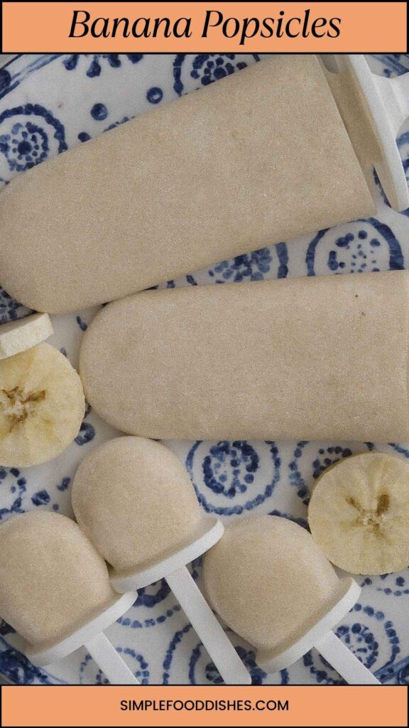 Banana Popsicles