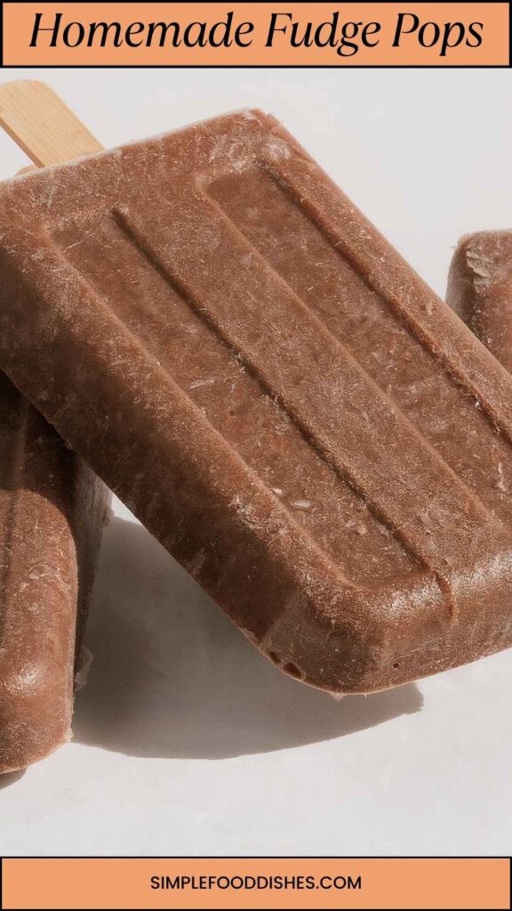 Homemade Fudge Pops