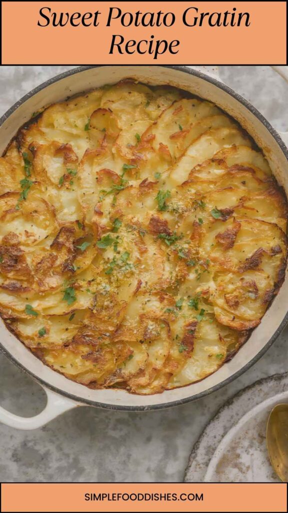 Sweet Potato Gratin Recipe