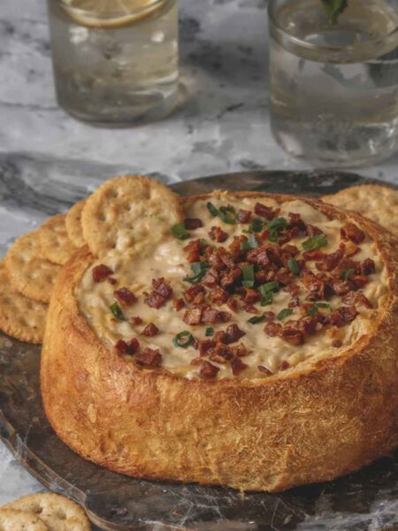 Warm Cheesy Bacon Dip