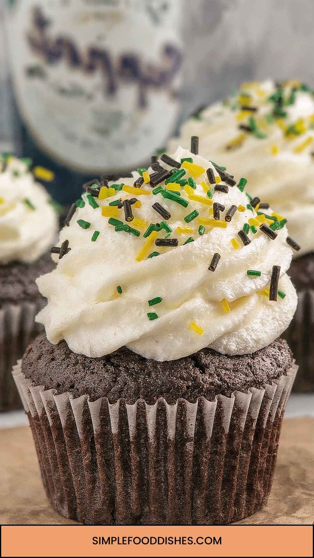 How to Make Irish Car Bomb Cupcakes
