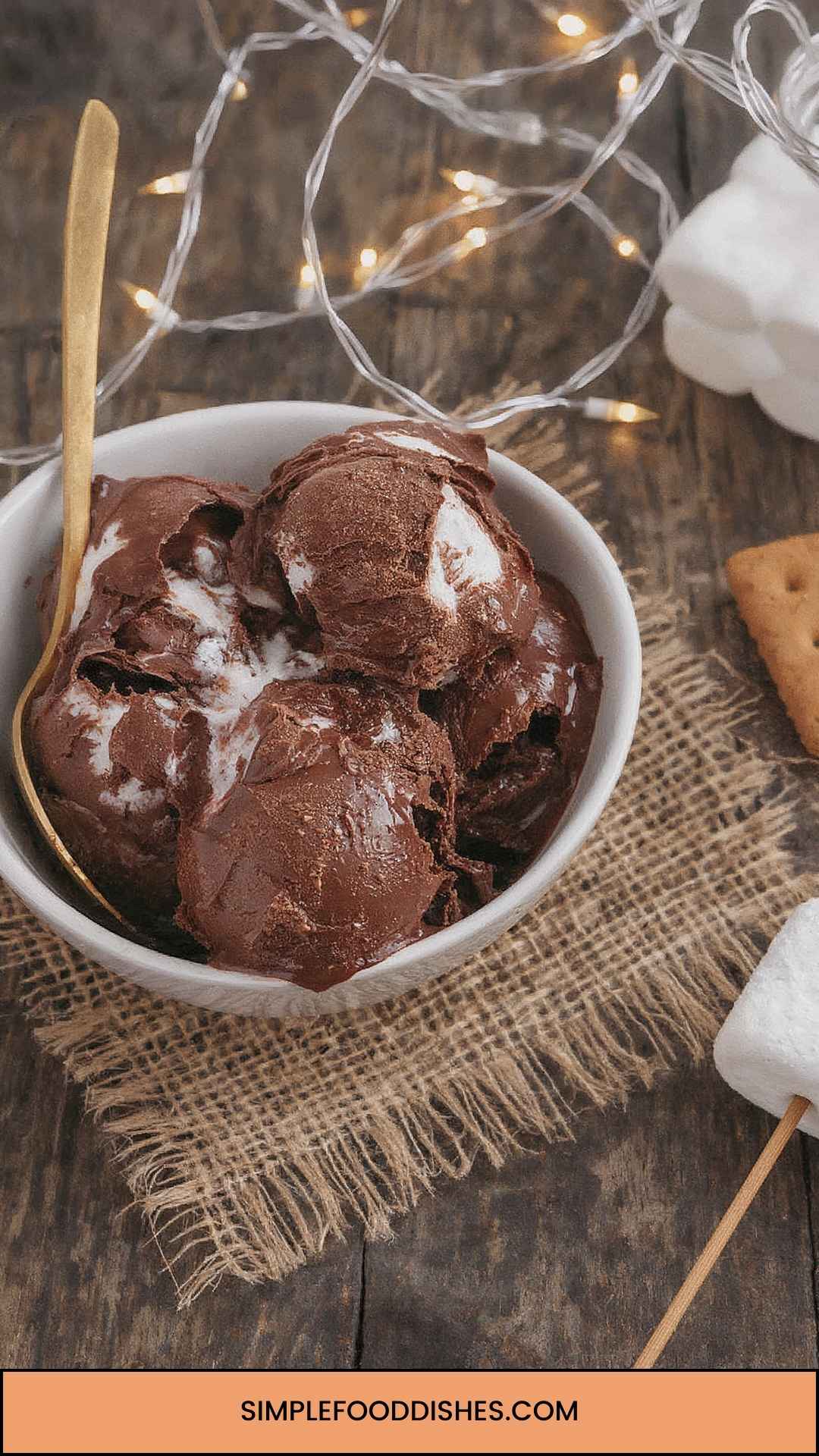 How to Make S'mores Ice Cream