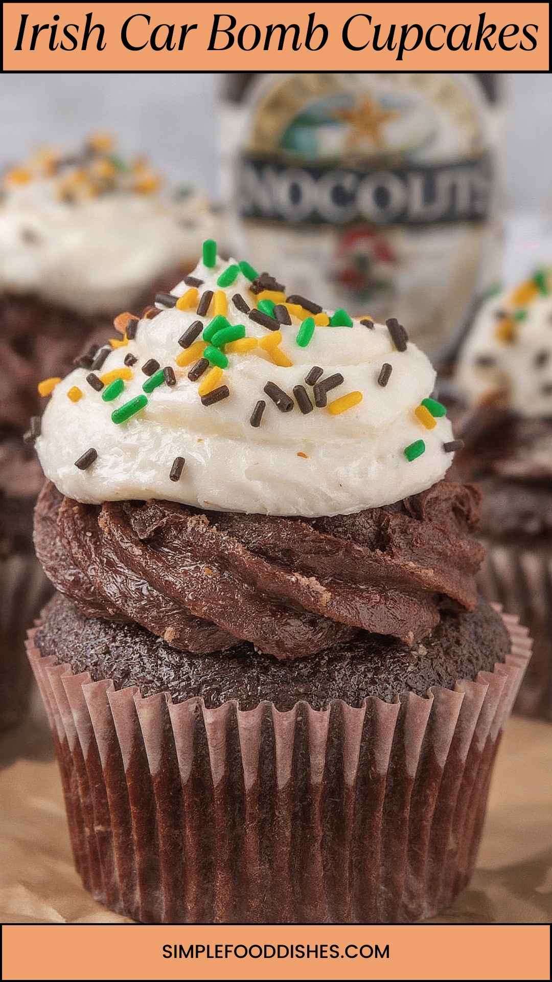 Irish Car Bomb Cupcakes