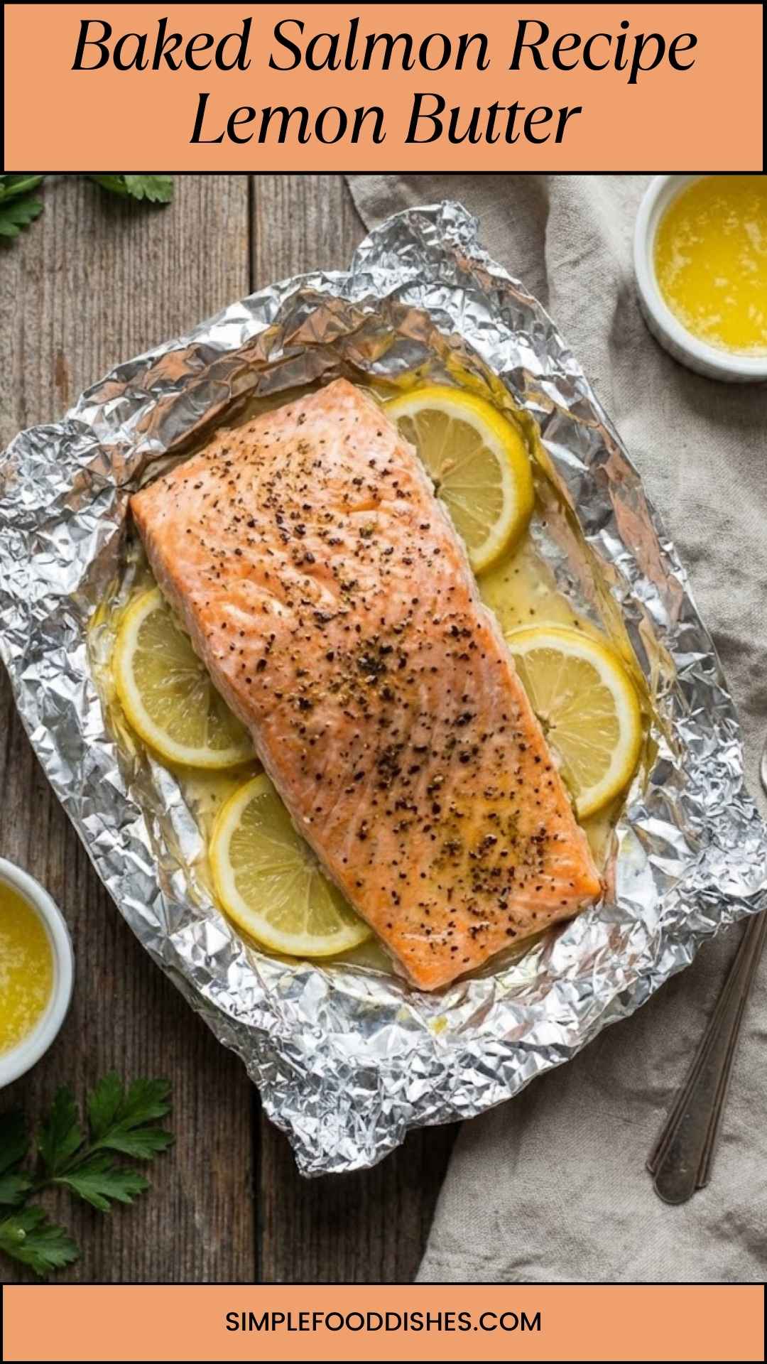 Baked Salmon Recipe Lemon Butter