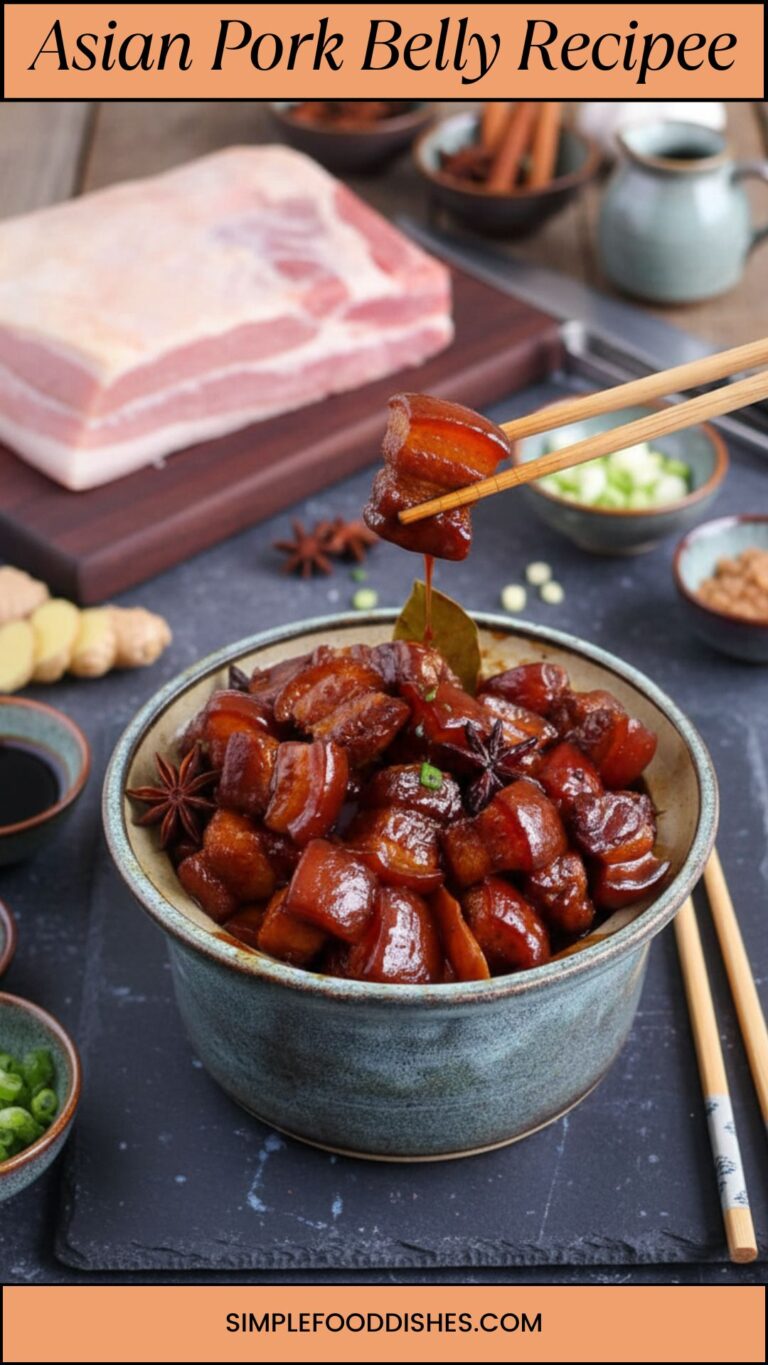 Asian Pork Belly Recipe –  Simple Food Dishes