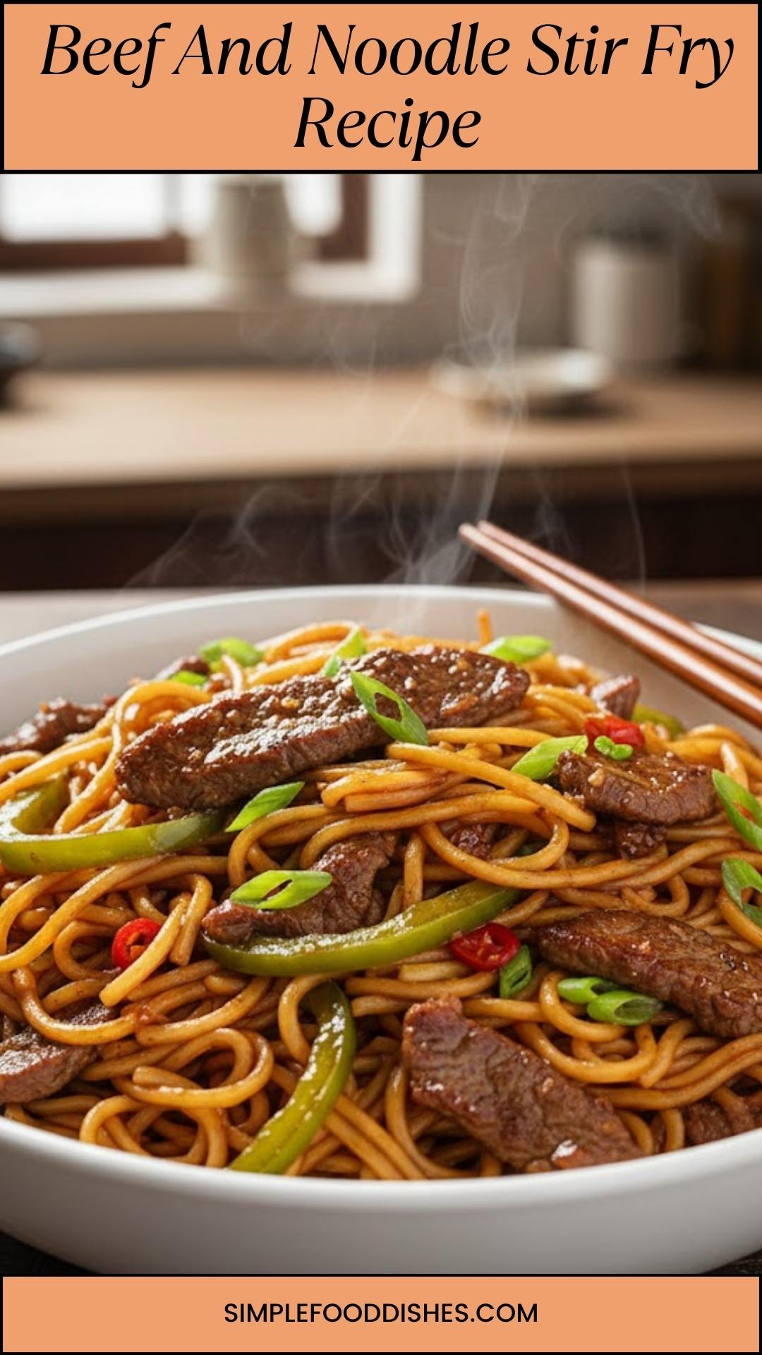 Beef And Noodle Stir Fry Recipe