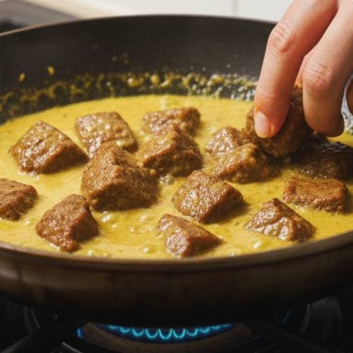 Step 6: Incorporate the Beef