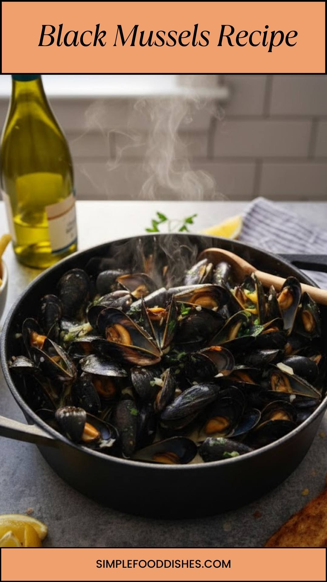 Black Mussels Recipe