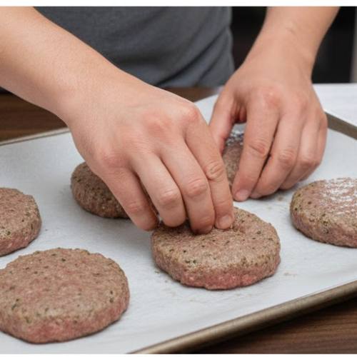 Step 3: Prepare the Patties for Cooking