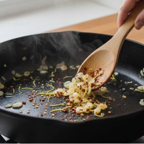 Step 3: Infuse with Heat and Flavor Step 3: Infuse with Heat and Flavor