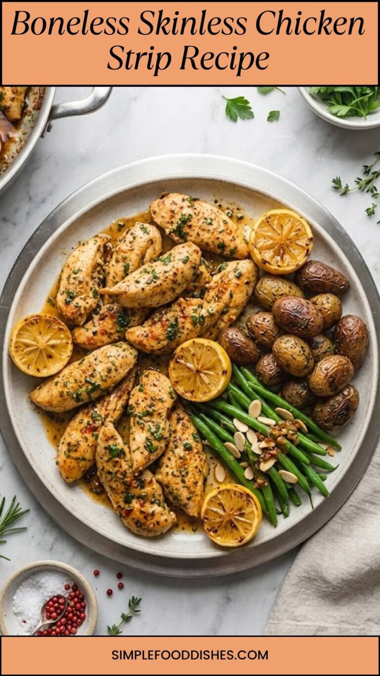 Boneless Skinless Chicken Strip Recipe
