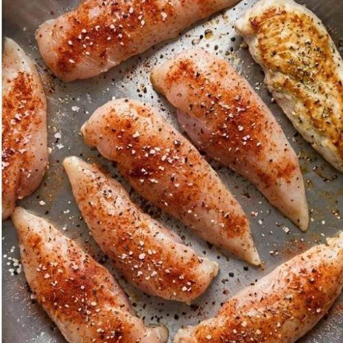 Step 2: Season and Cook the Chicken