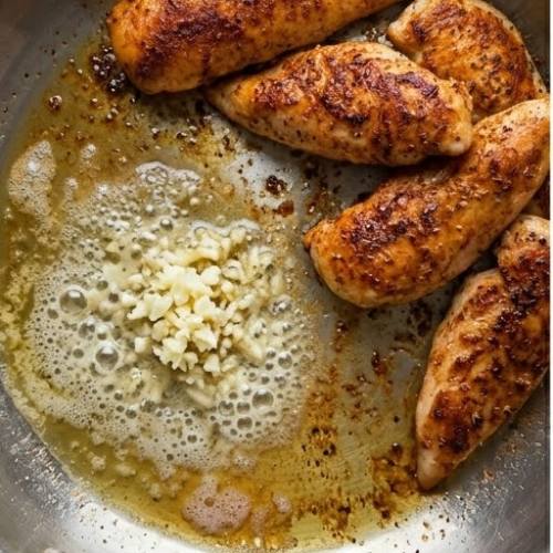 Step 3: Sauté the Garlic