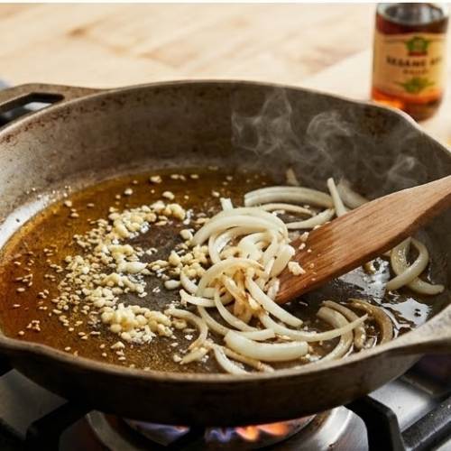 Step 2: Heat the Oils Step 2: Heat the Oils